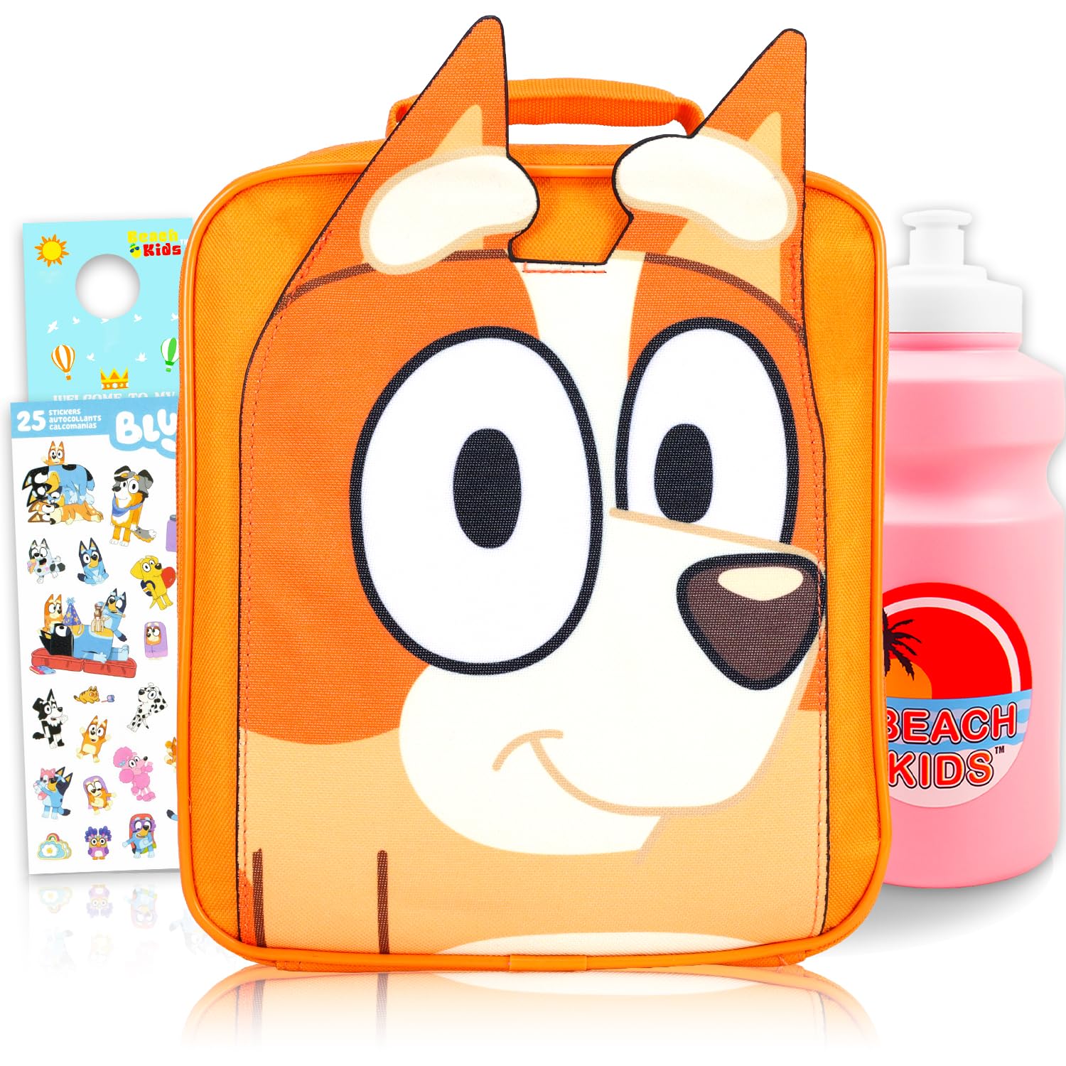 Amazon | Bluey Bingo ランチバッグ 幼児 女の子用 バンドル 断熱